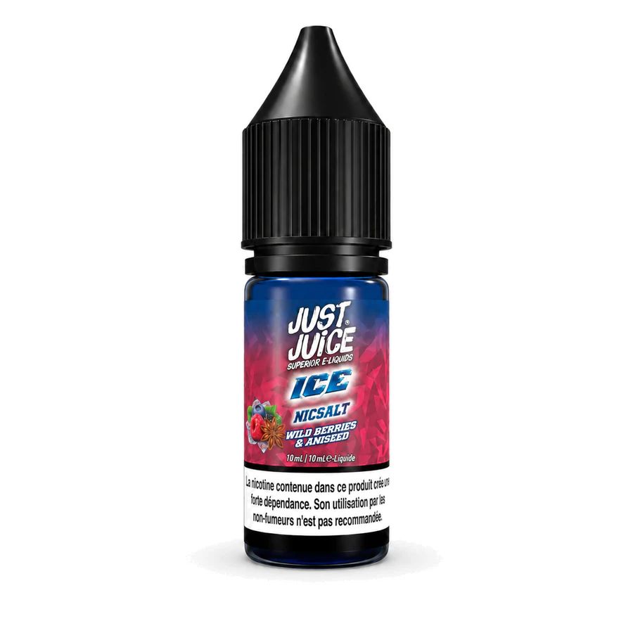 E-liquide Wild Berries & Aniseed Nic Salt Ice 10 mL - Just Juice