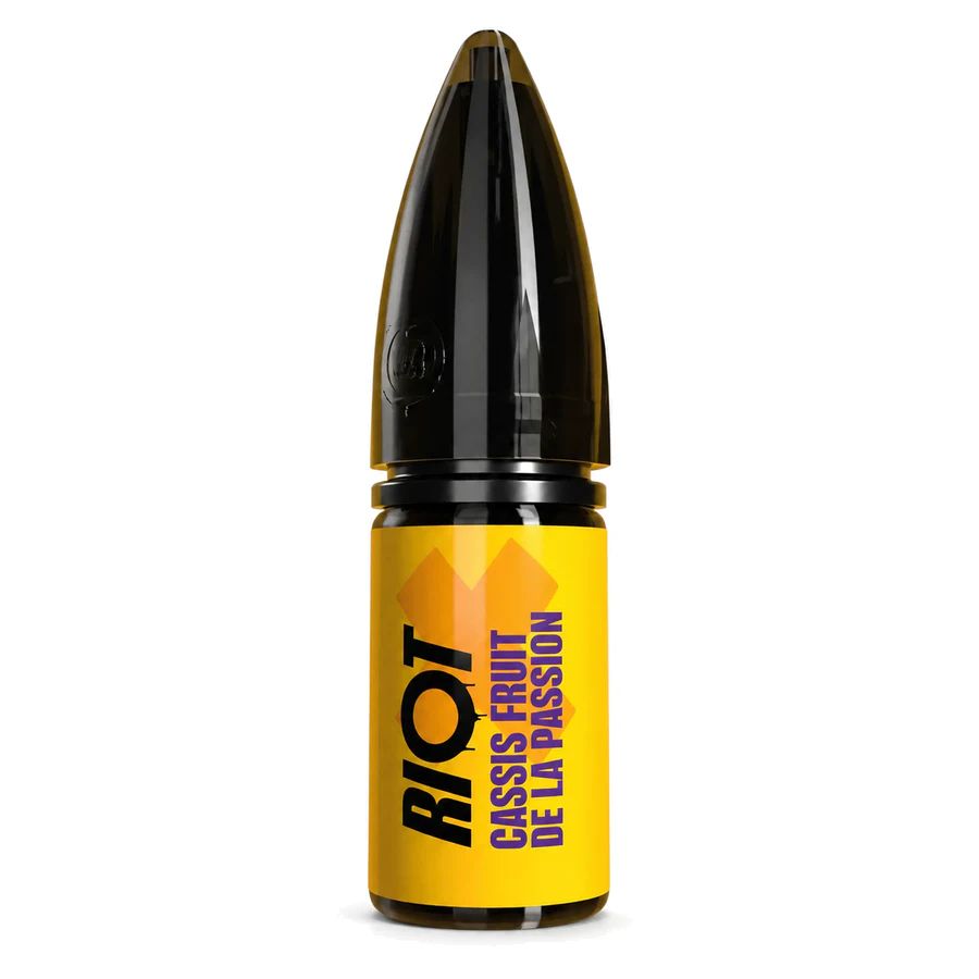 E-liquide Cassis Fruit De La Passion Nic Salt 10 mL - Riot