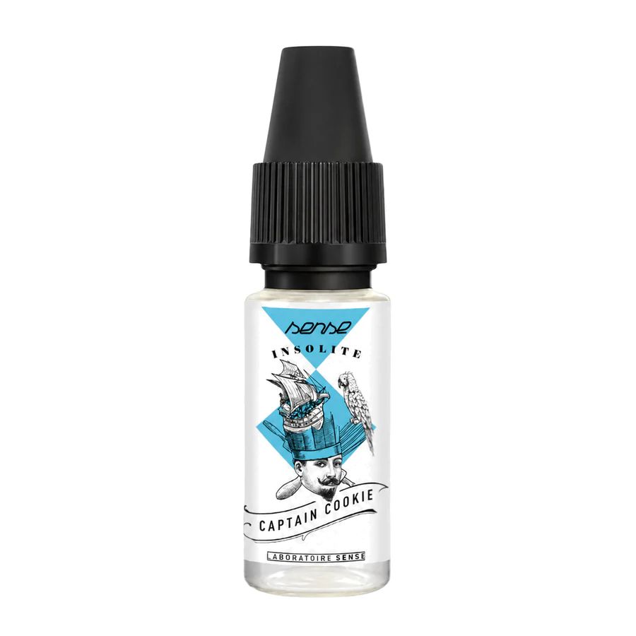 E-liquide Captain Cookie 10 mL - Insolite Sense