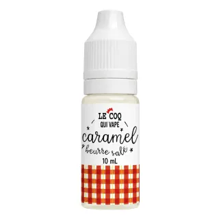 E-liquide Caramel Beurre Salé 10 mL - Le Coq Qui Vape