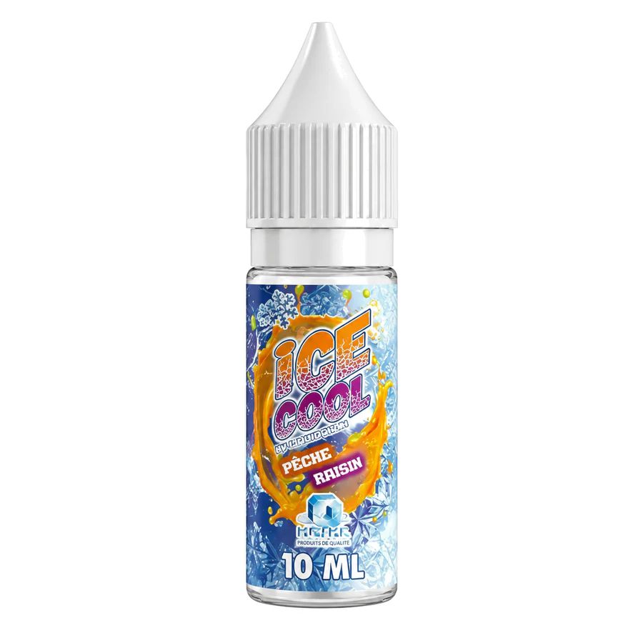 E-liquide Peche Raisin 10 mL - Ice Cool (Liquidarom)