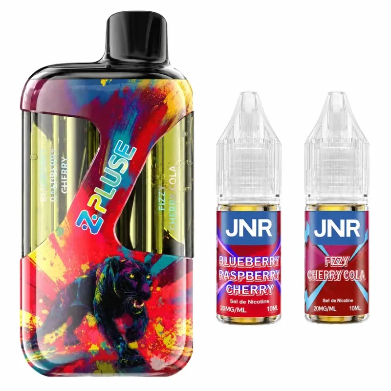 Puff Zpluse 42K Blueberry Raspberry Cherry & Fizzy Cherry Cola - JNR