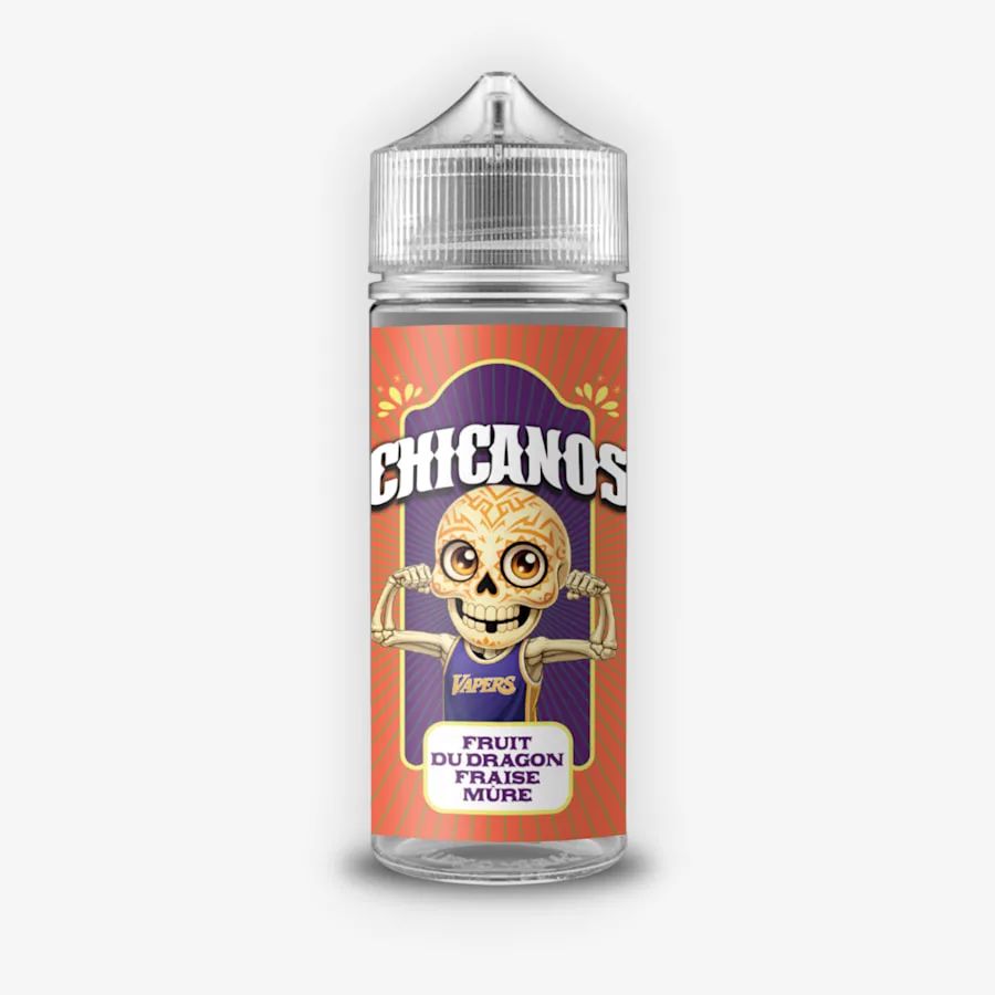 Fruit Du Dragon Fraise Mure ZHC Mix Series Chicanos 100ml 00mg