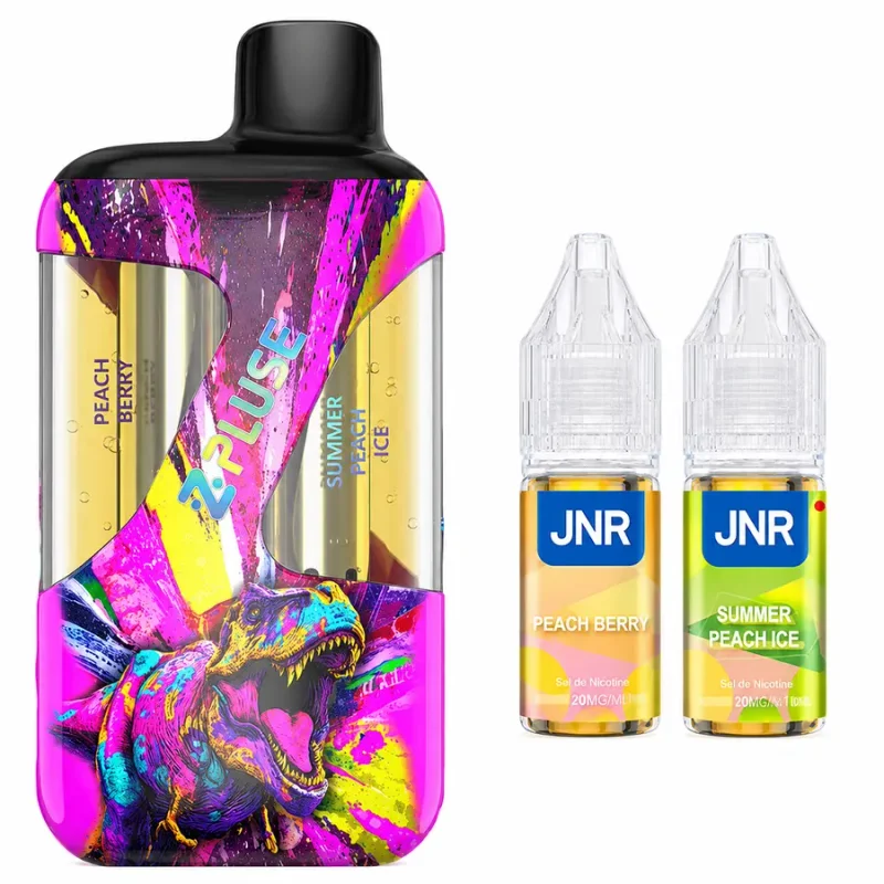 Puff Zpluse 42K Peach Berry & Summer Peach Ice - JNR