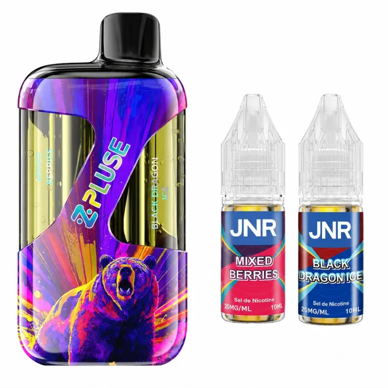 Puff Zpluse 42K Mixed Berries & Black Dragon Ice - JNR