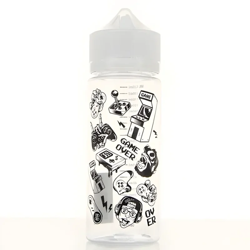 Fiole vide Chubby avec graduation N12 Game Over 120ml DIY UP