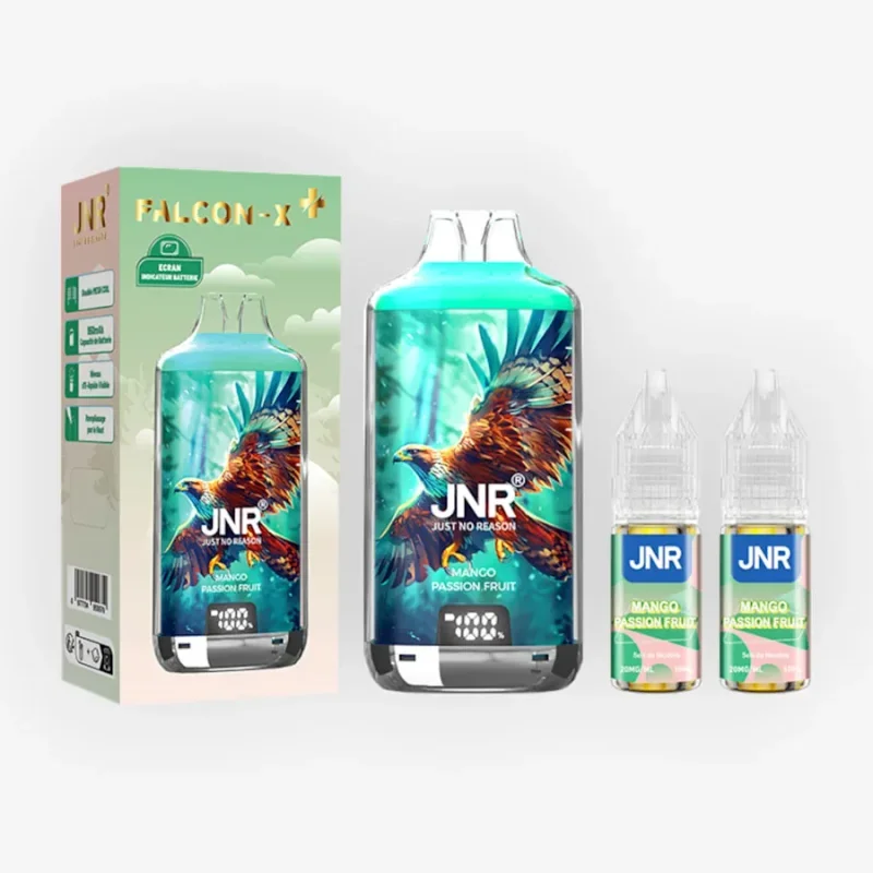 Kit Falcon X+ 28K Mango Passion Fruit 10 mg - JNR