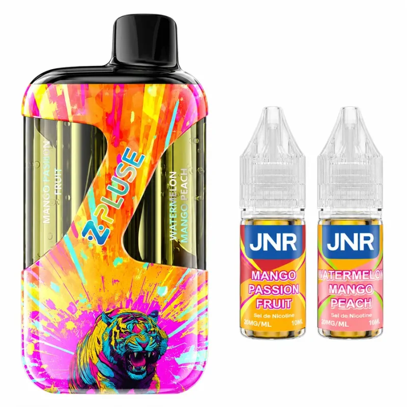 Puff Zpluse 42K Mango Passion Fruit & Watermelon Mango Peach - JNR