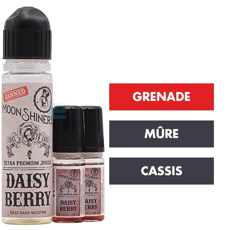 E-liquide Daisy Berry 60 mL - Moonshiners (Le French Liquide)