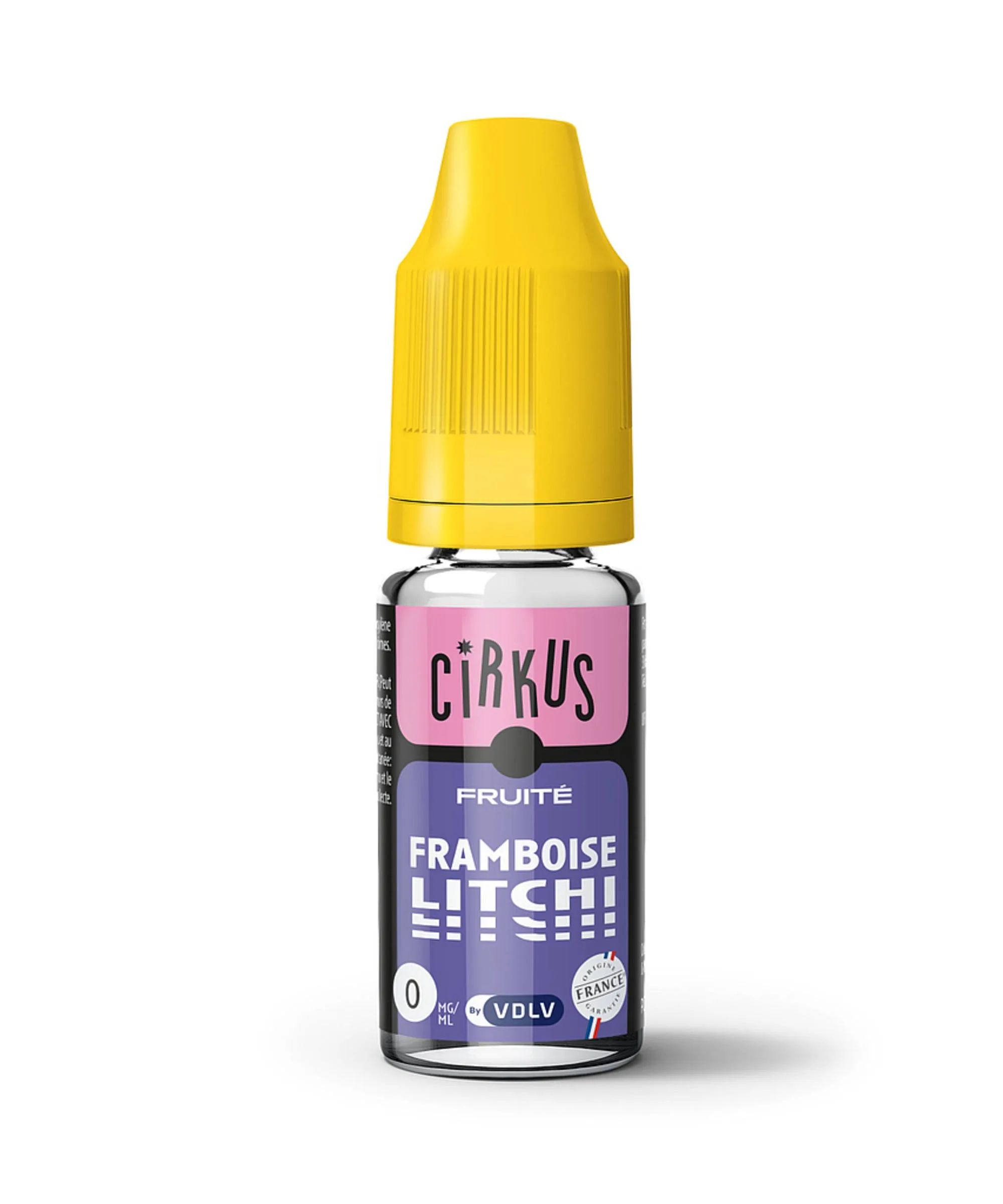 E-liquide Framboise Litchi 10 mL - Cirkus VDLV