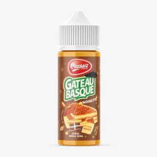 E-liquide Gateau Basque Noisette 100 mL - Chubbiz