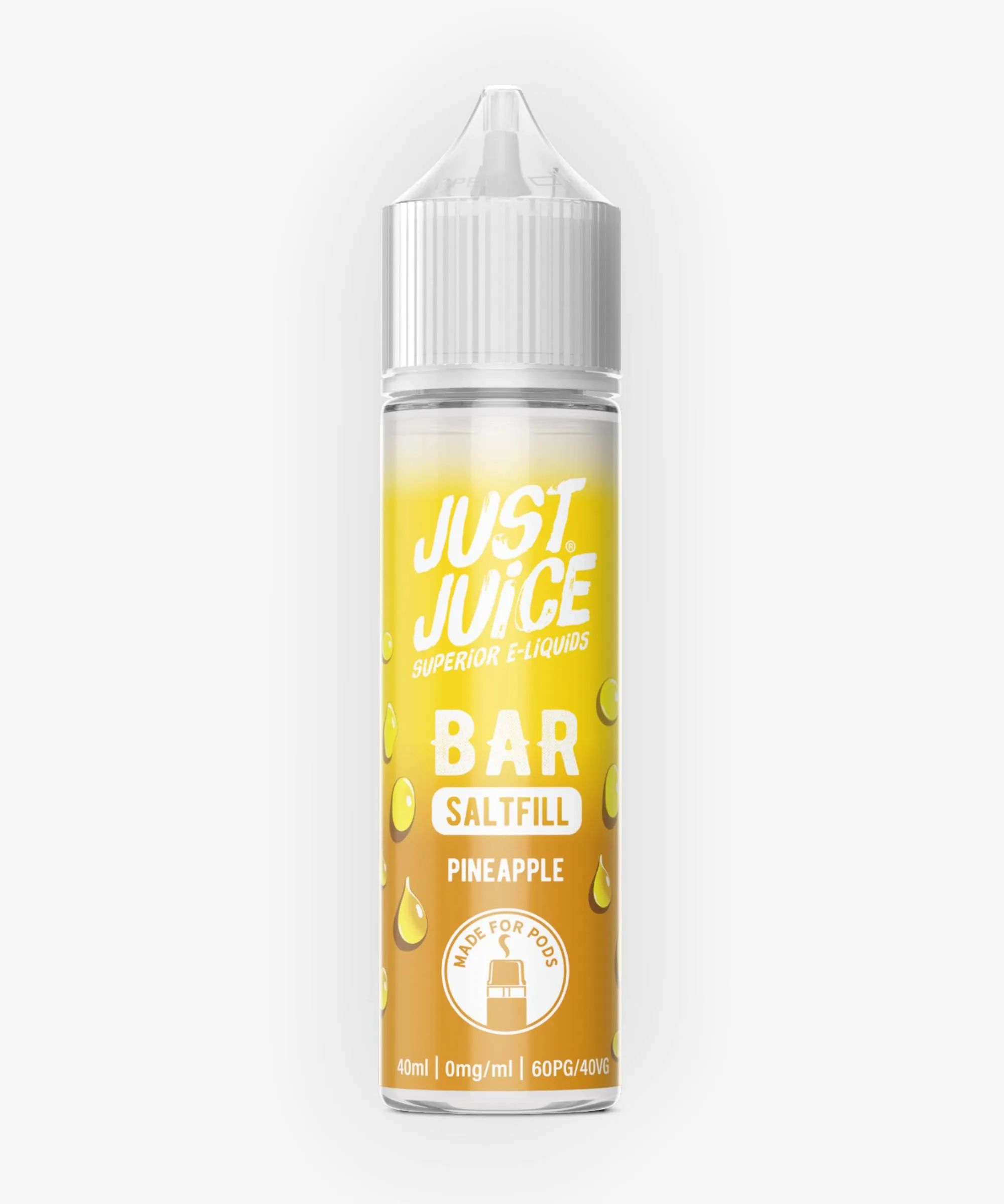 E-liquide Pineapple 40 mL - Bar Saltfill (Just Juice) — Just Juice - Bar Saltfill