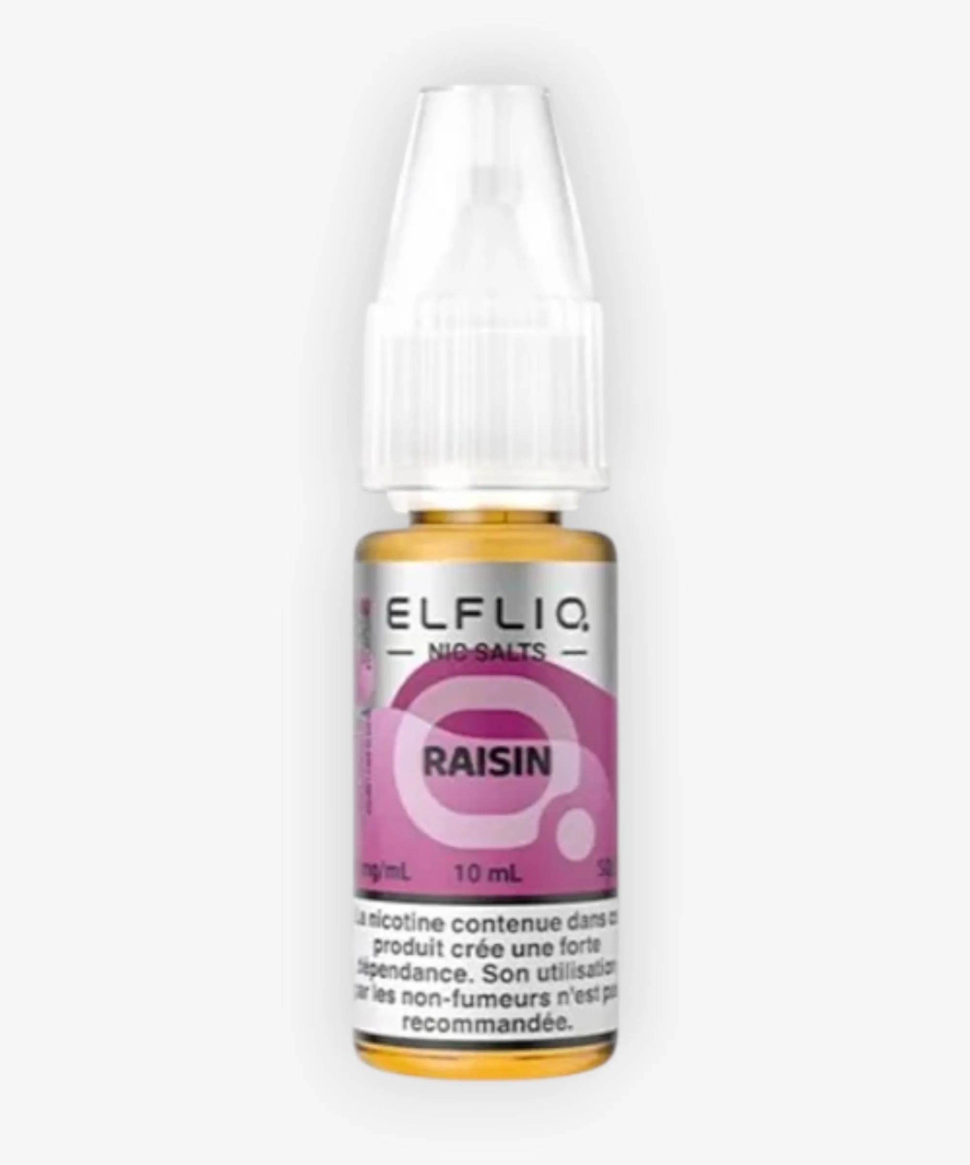 E-liquide Raisin Nic Salt 10 mL - Elfliq Elfbar