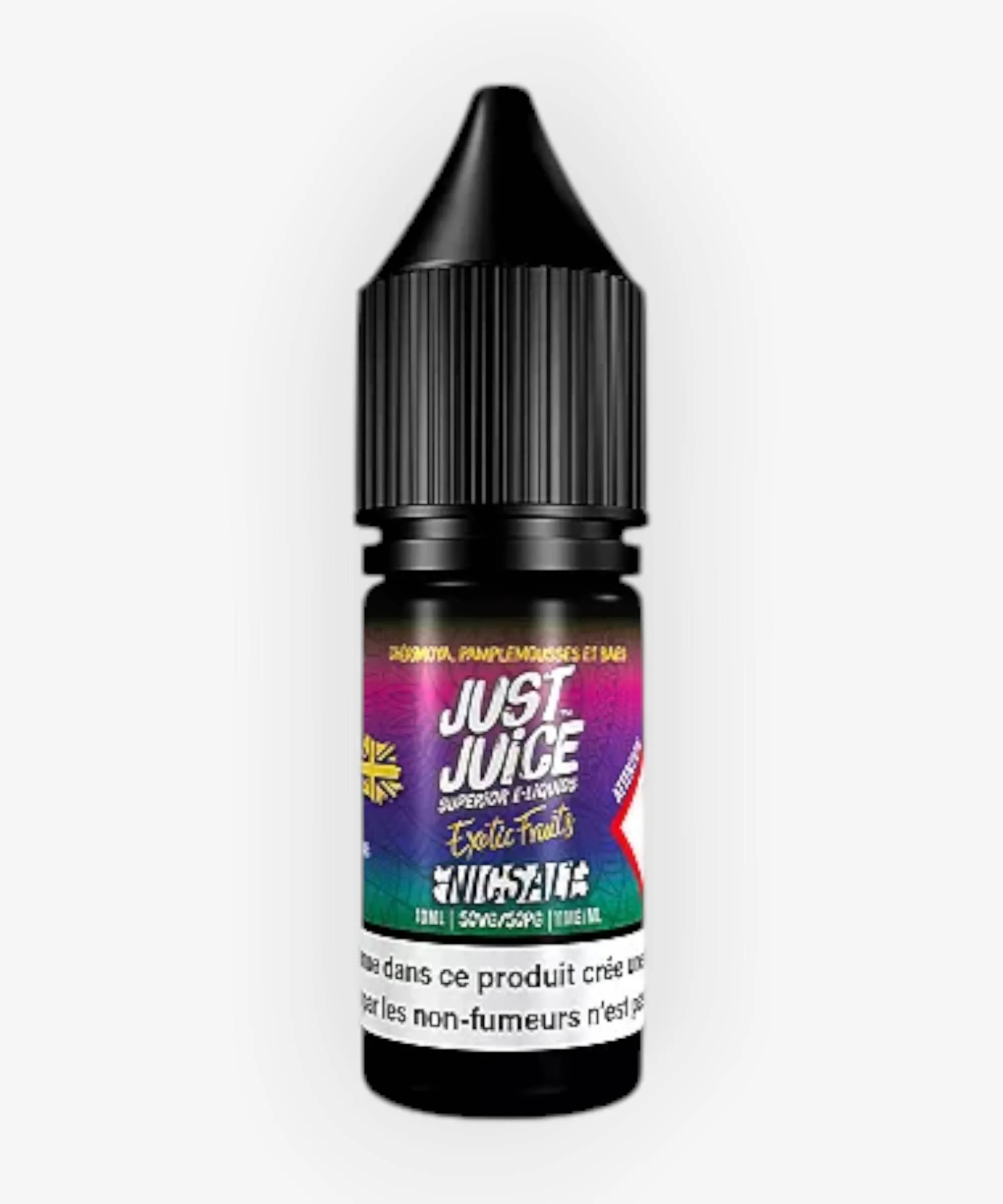E-liquide Cherimoya Pamplemousse Et Baies Nic Salt 10 mL - Exotic Fruits Just Juice