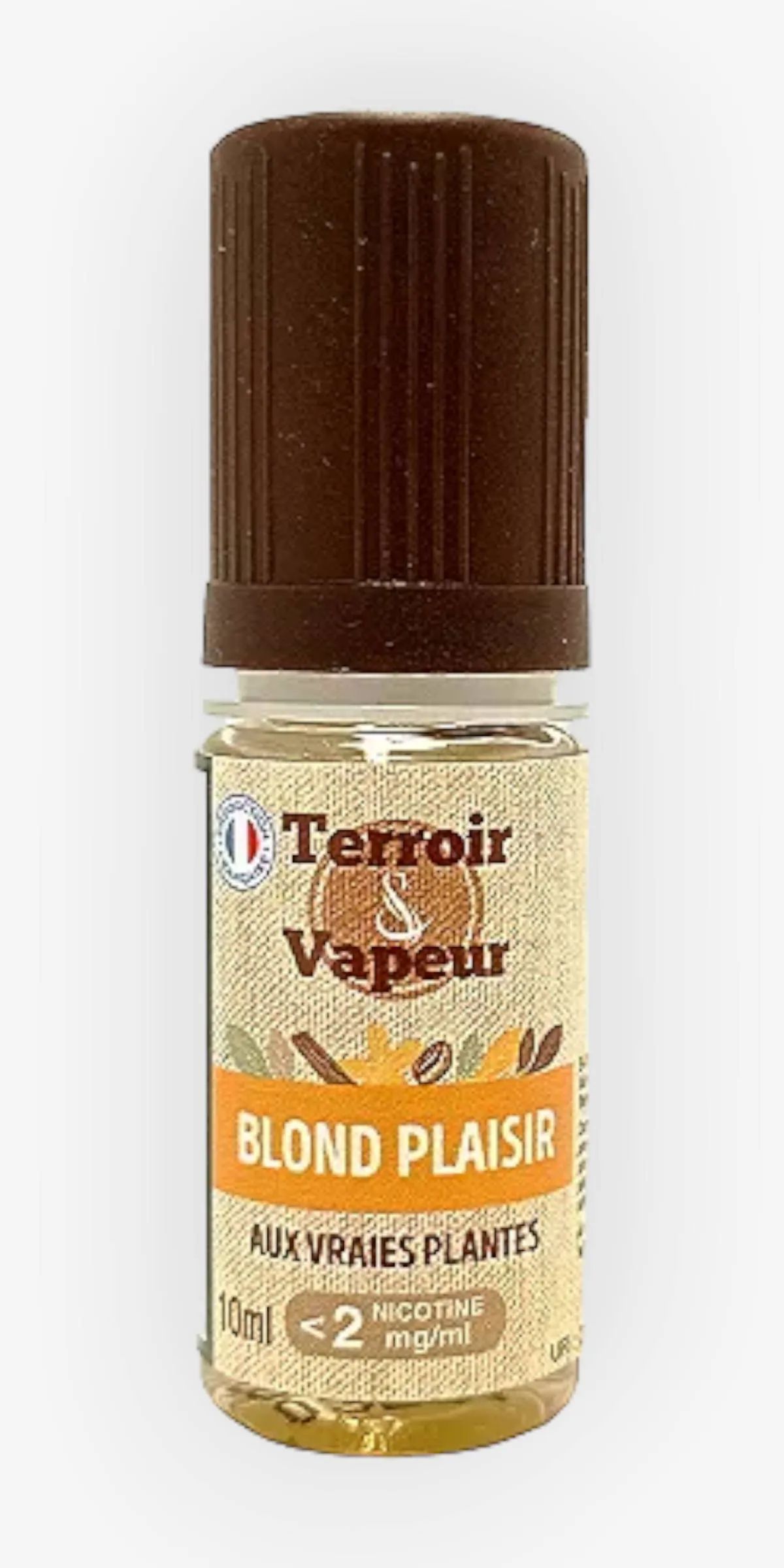 E-liquide Blond Plaisir 10 mL - Terroir & Vapeur