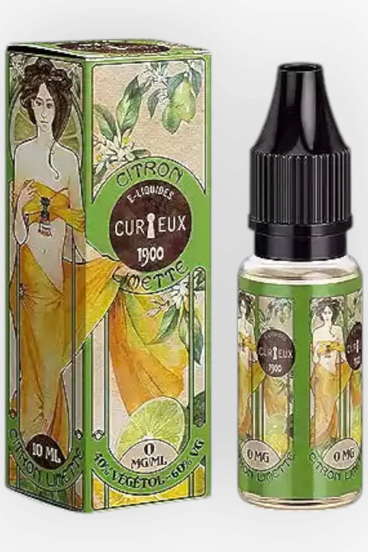E-liquide Citron Limette 10 mL - 1900 (Curieux) — Curieux - Edition 1900