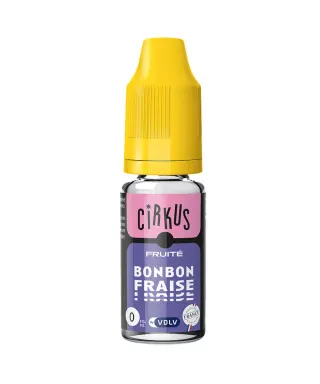 E-liquide Bonbon Fraise 10 mL - Cirkus VDLV — VDLV - Cirkus