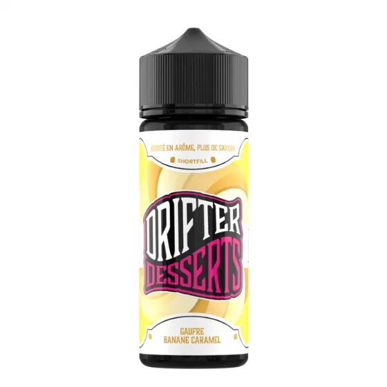 E-liquide Gaufre Banane Caramel 100 mL - Drifter