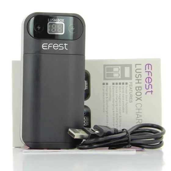 Lush Box Chargeur & Power Bank - Efest