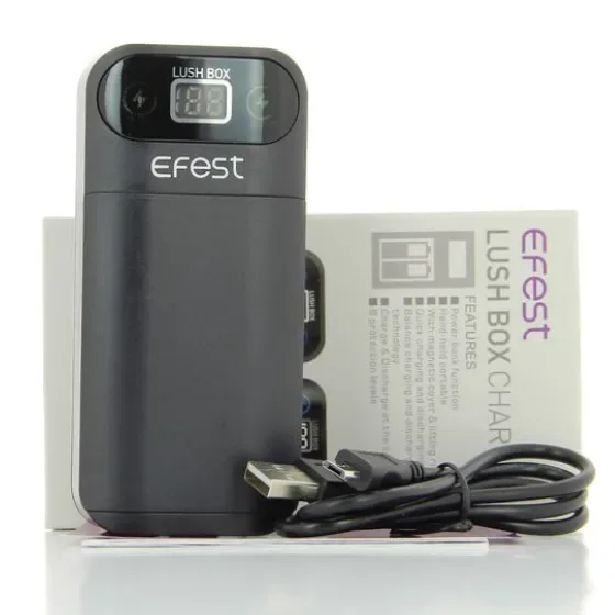 Lush Box Chargeur & Power Bank - Efest