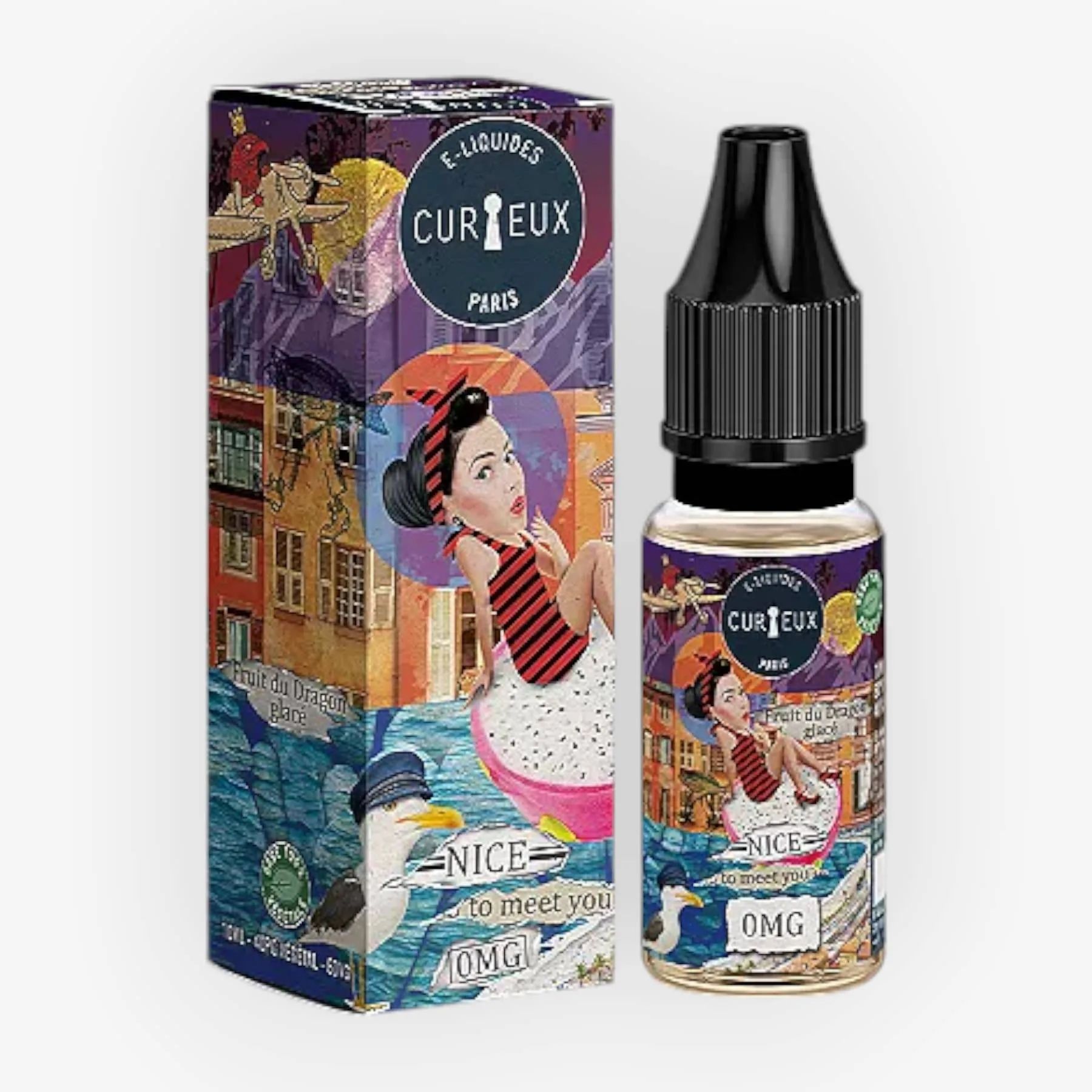 E-liquide Nice To Meet You 10 mL - Hexagone (Curieux)