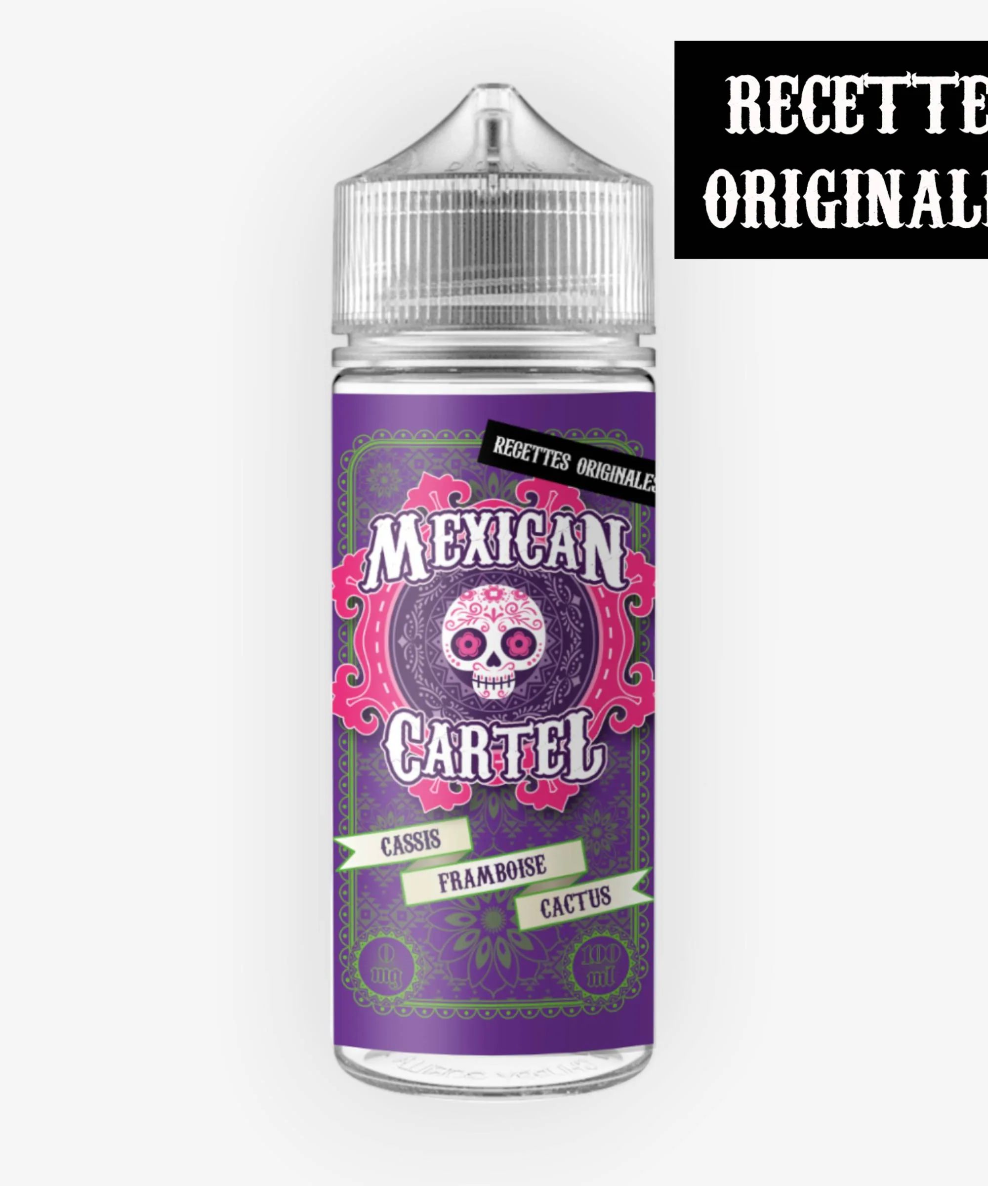 E-liquide Cassis Framboise Cactus 100 mL - Mexican Cartel