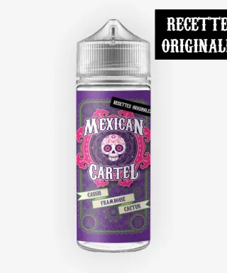 E-liquide Cassis Framboise Cactus 100 mL - Mexican Cartel