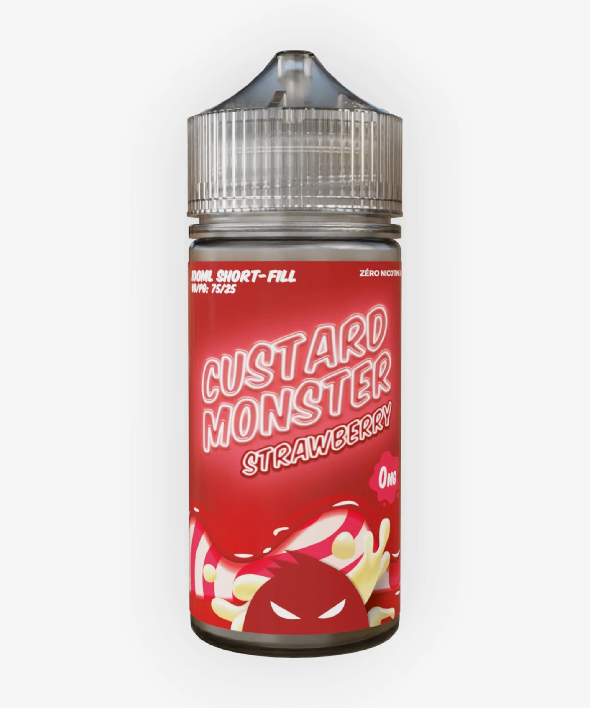 E-liquide Strawberry 100 mL - Custard Monster (Monster Vape Labs)