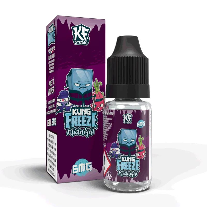 E-liquide Midnight 10 mL - Kung Freeze — Cloud Vapor - Kung Freeze