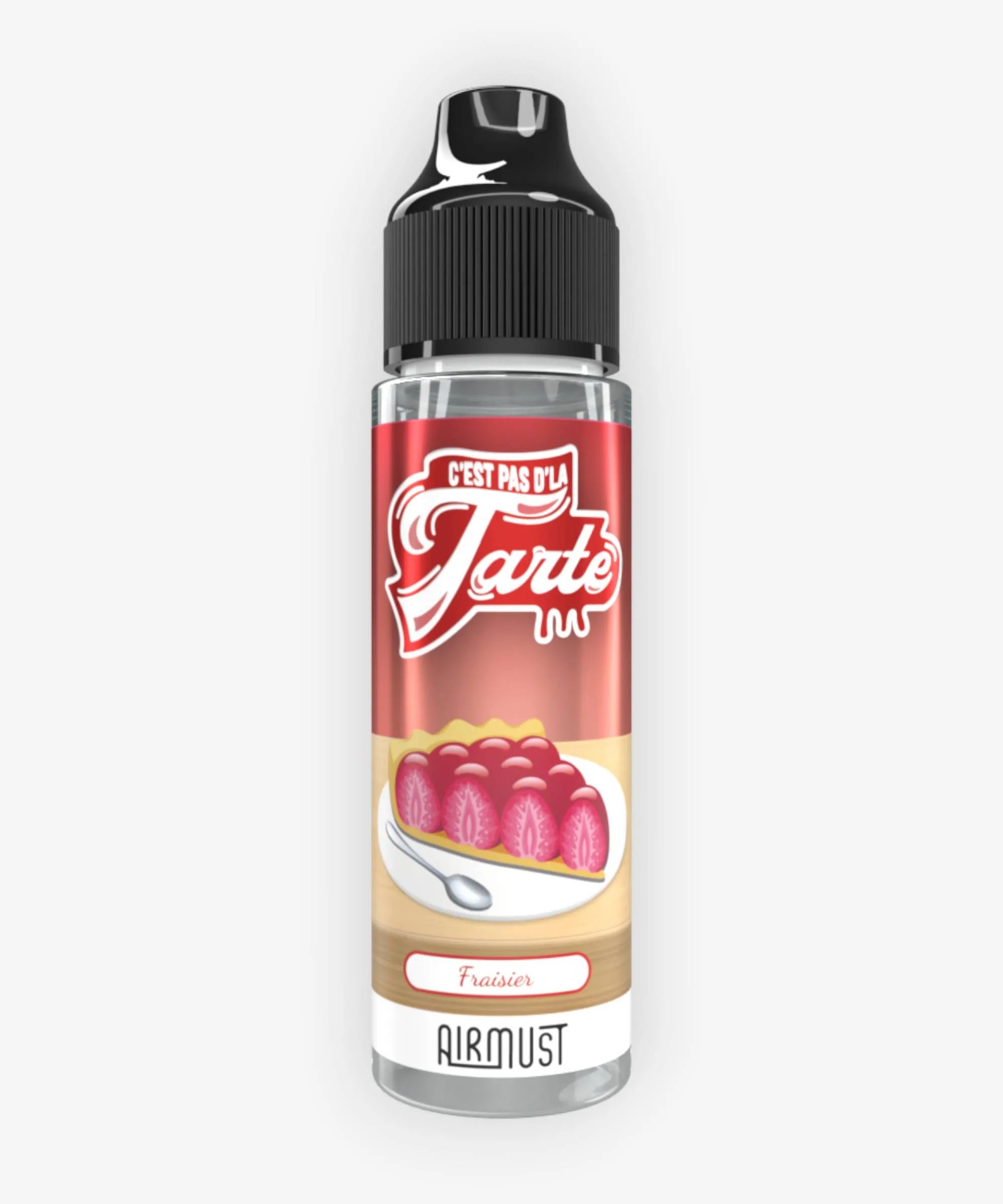 E-liquide Fraisier 60 mL - C'est Pas d'la Tarte Airmust
