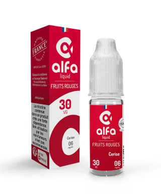E-liquide Cerise (30 VG) 10 mL - Alfaliquid — Alfaliquid - 30VG
