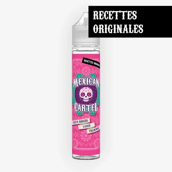 E-liquide Fruits Rouges Cassis Framboise 50 mL - Mexican Cartel