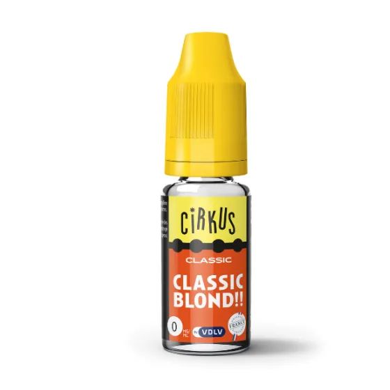 E-liquide Classic Blond 10 mL - CirKus (VDLV) — VDLV - Cirkus