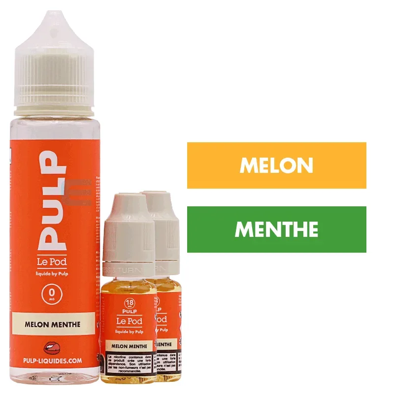 E-liquide Melon Menthe 60 mL - Pulp Le Pod