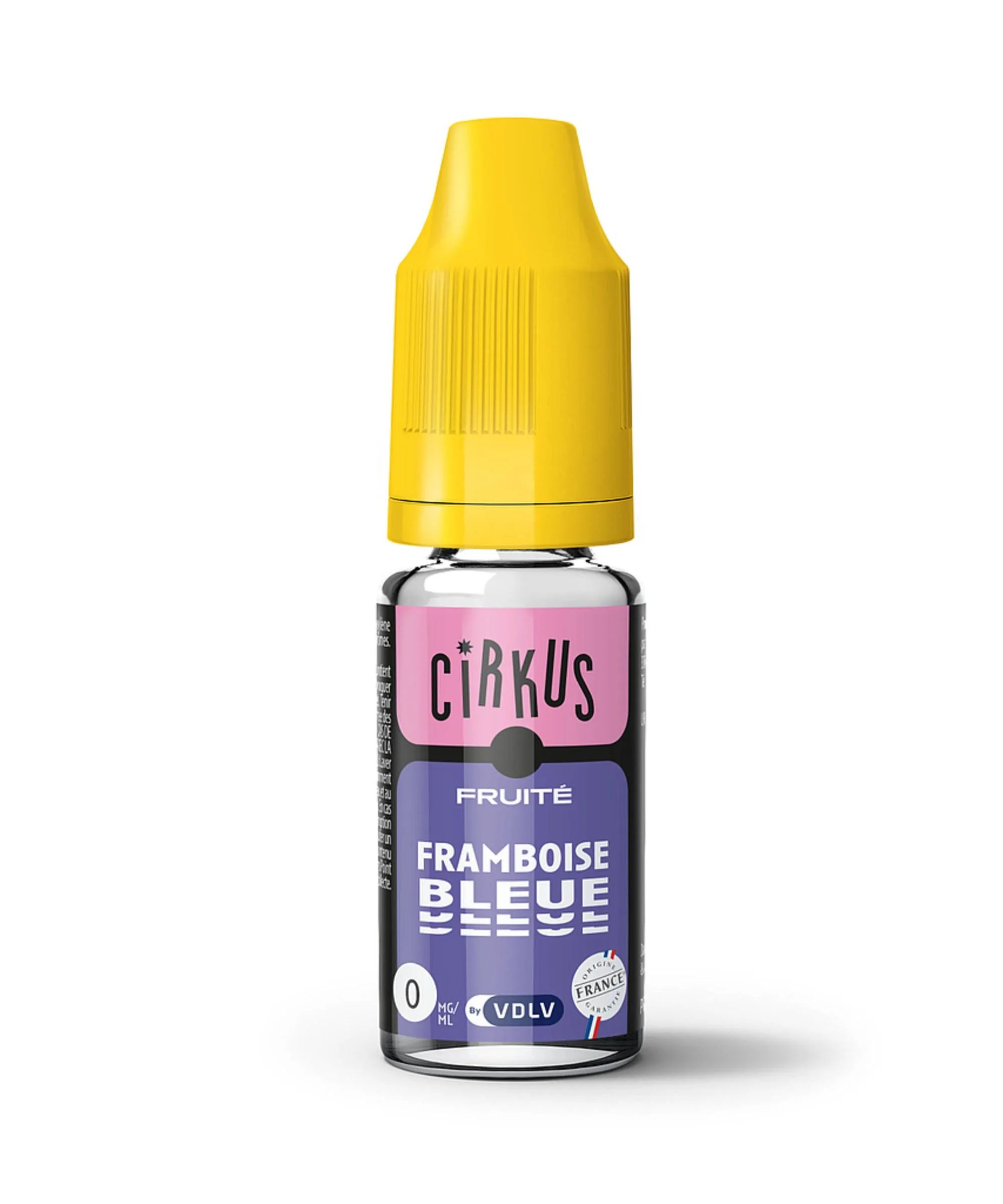 E-liquide Framboise Bleue 10 mL - Cirkus VDLV — VDLV - Cirkus