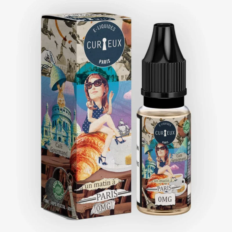 E-liquide Un Matin A Paris 10 mL - Hexagone (Curieux)