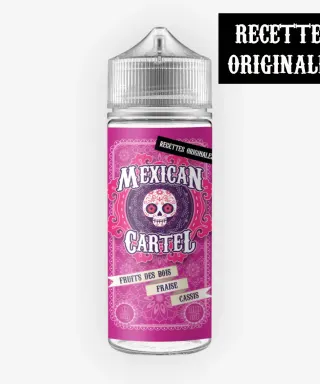 E-liquide Fruits Des Bois Fraise Cassis 100 mL - Mexican Cartel