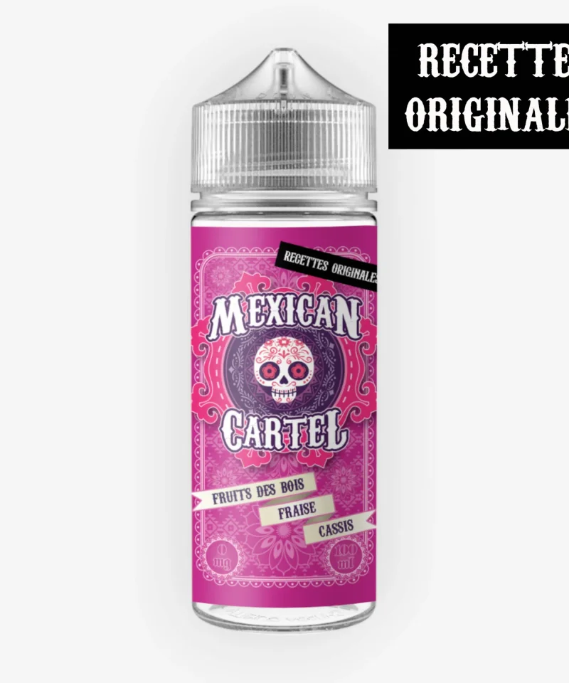 E-liquide Fruits Des Bois Fraise Cassis 100 mL - Mexican Cartel