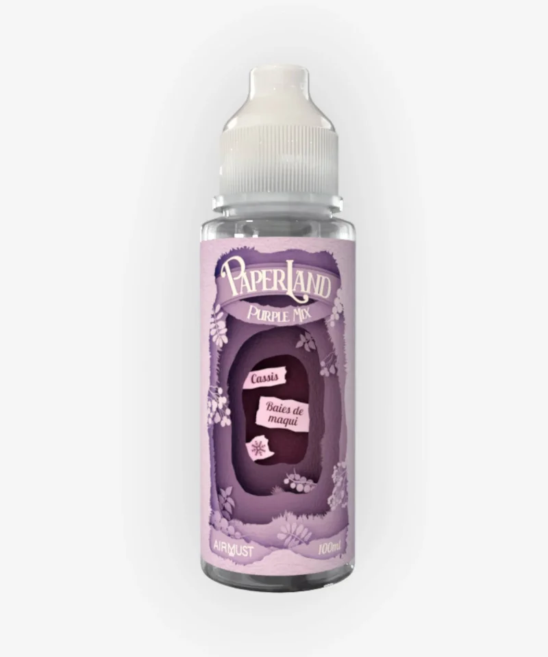 E-liquide Purple Mix 100 mL - Paperland Airmust
