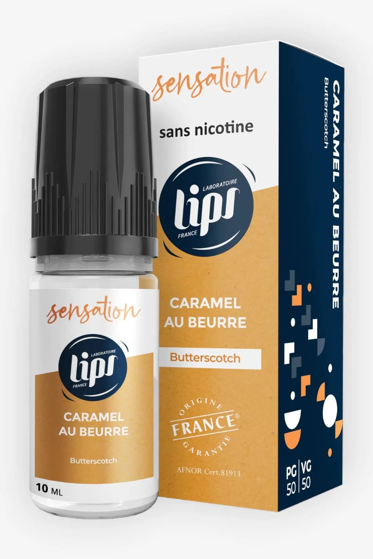 E-liquide Caramel au Beurre 10 mL - Sensation Le French Liquide