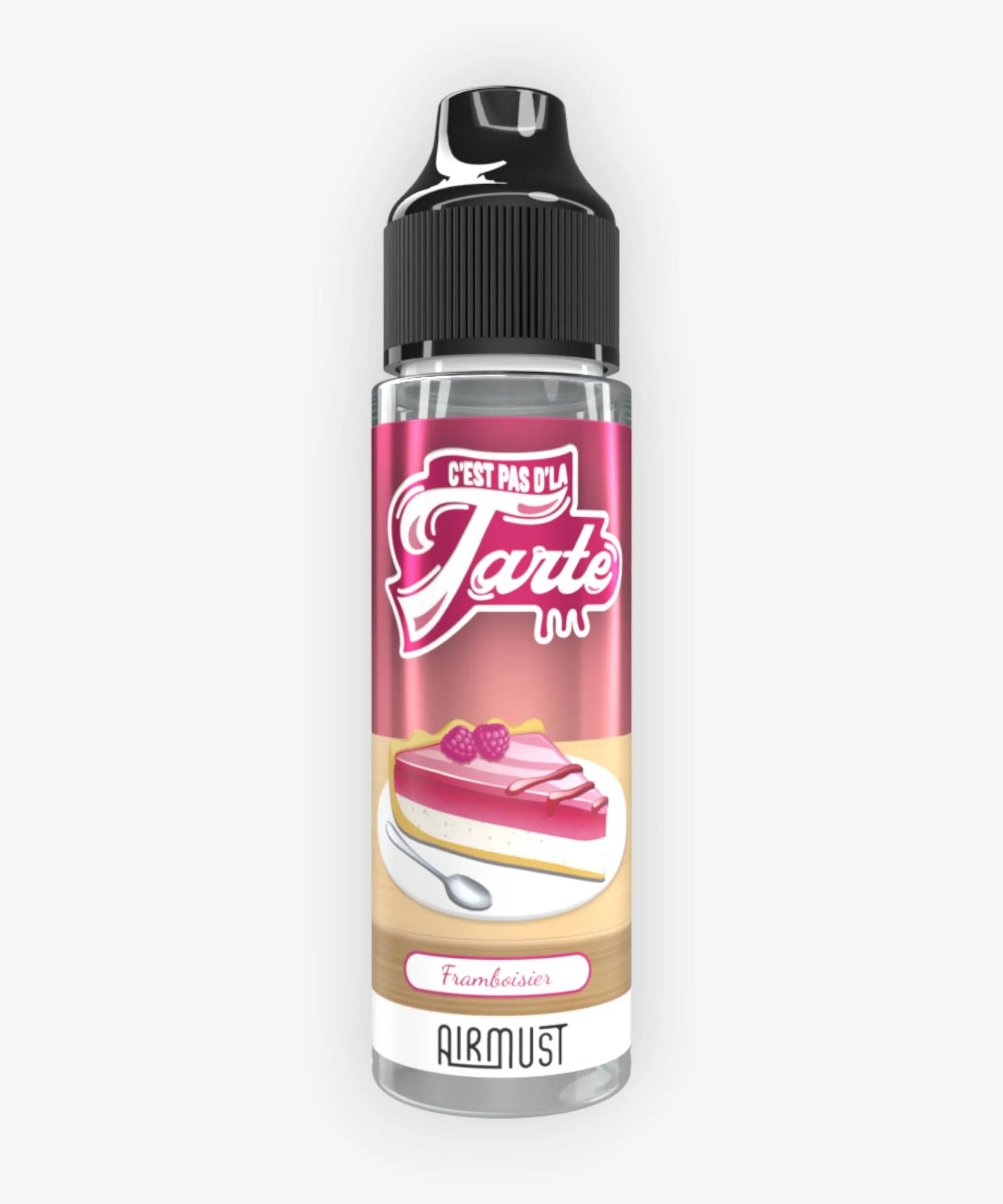 E-liquide Framboisier 60 mL - C'est Pas d'la Tarte Airmust — Airmust - C'est pas de la tarte