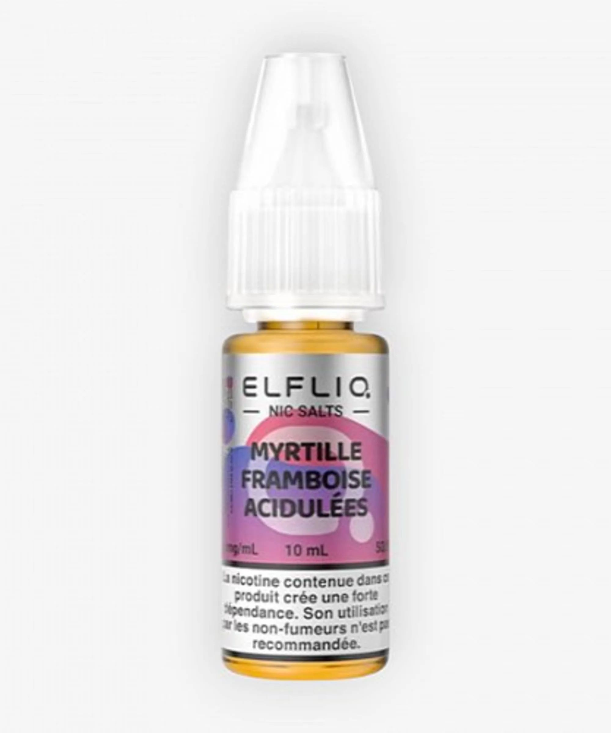E-liquide Myrtille Framboisee 10 mL - Elfliq ElfBar — Elfbar - Elfliq