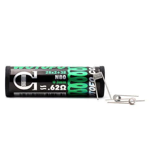 Coils Dual Core Fused Clapton (x10) - Wotofo