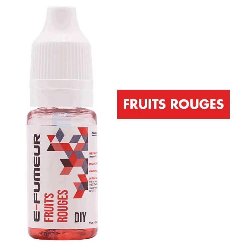 Concentré Fruits Rouges 10 mL - E-FUMEUR — E-Fumeur - Arômes DIY