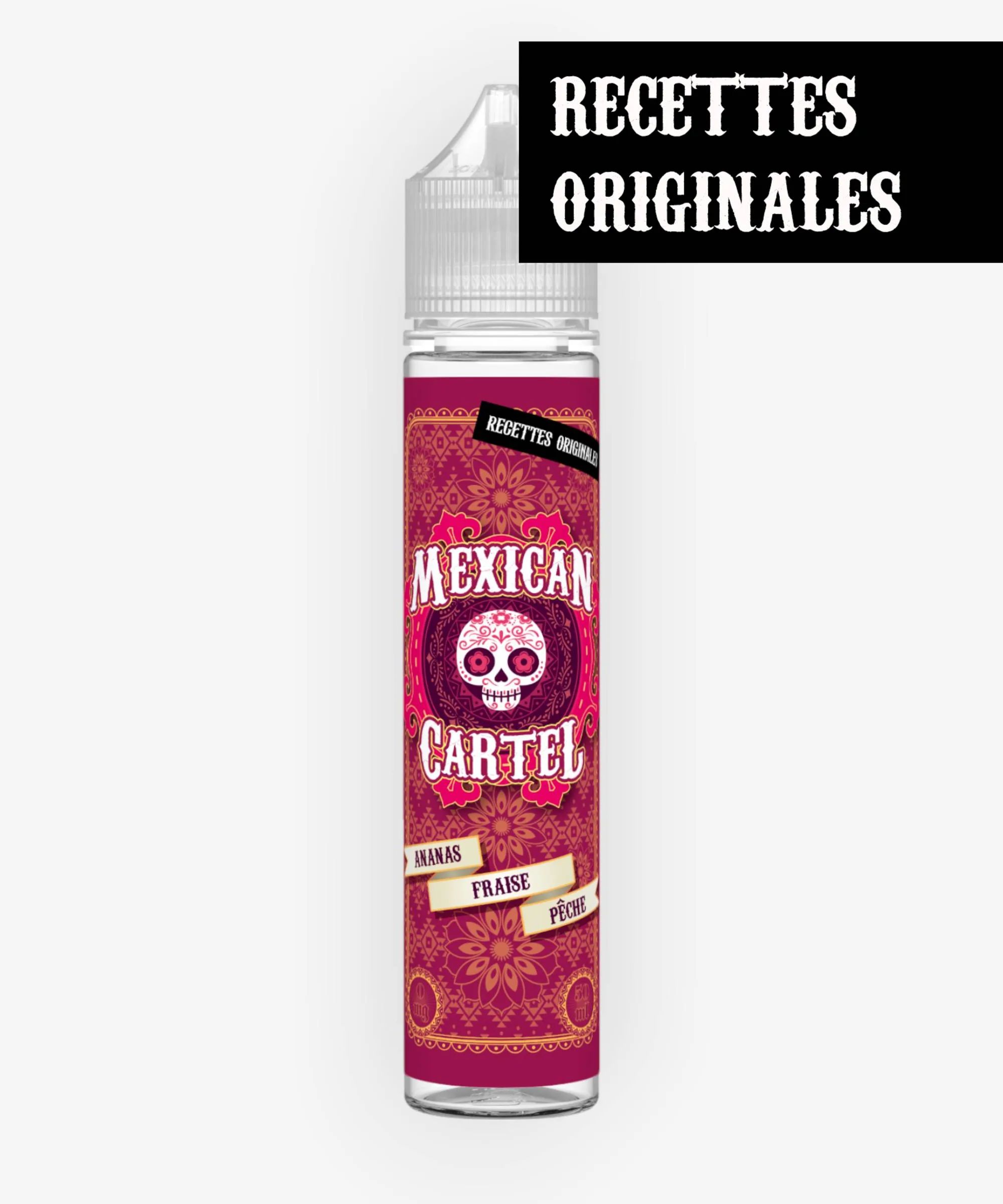 E-liquide Ananas Fraise Pêche 50 mL - Mexican Cartel