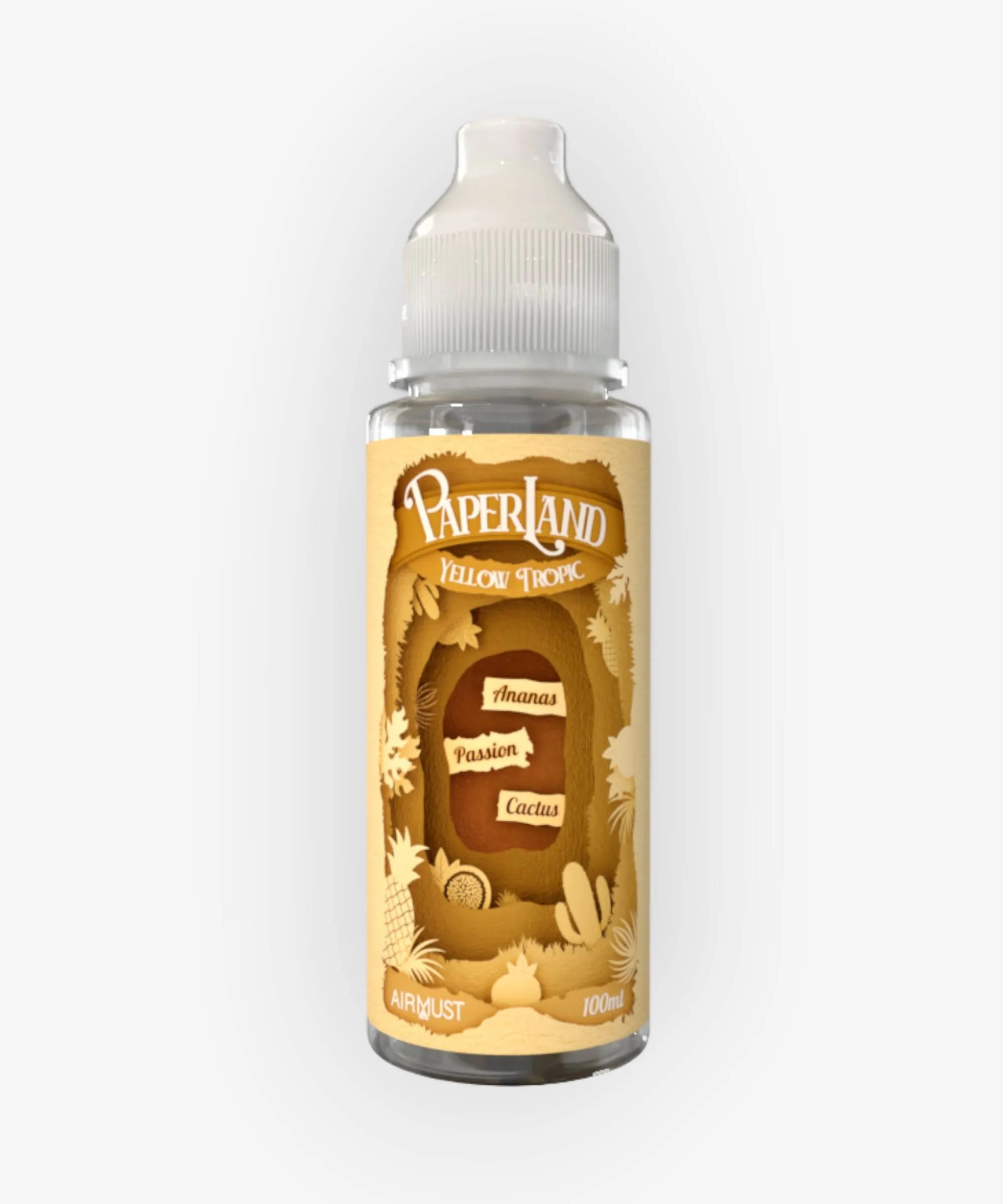 E-liquide Yellow Tropic 100 mL - Paperland Airmust