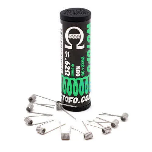 Coils Dual Core Fused Clapton (x10) - Wotofo