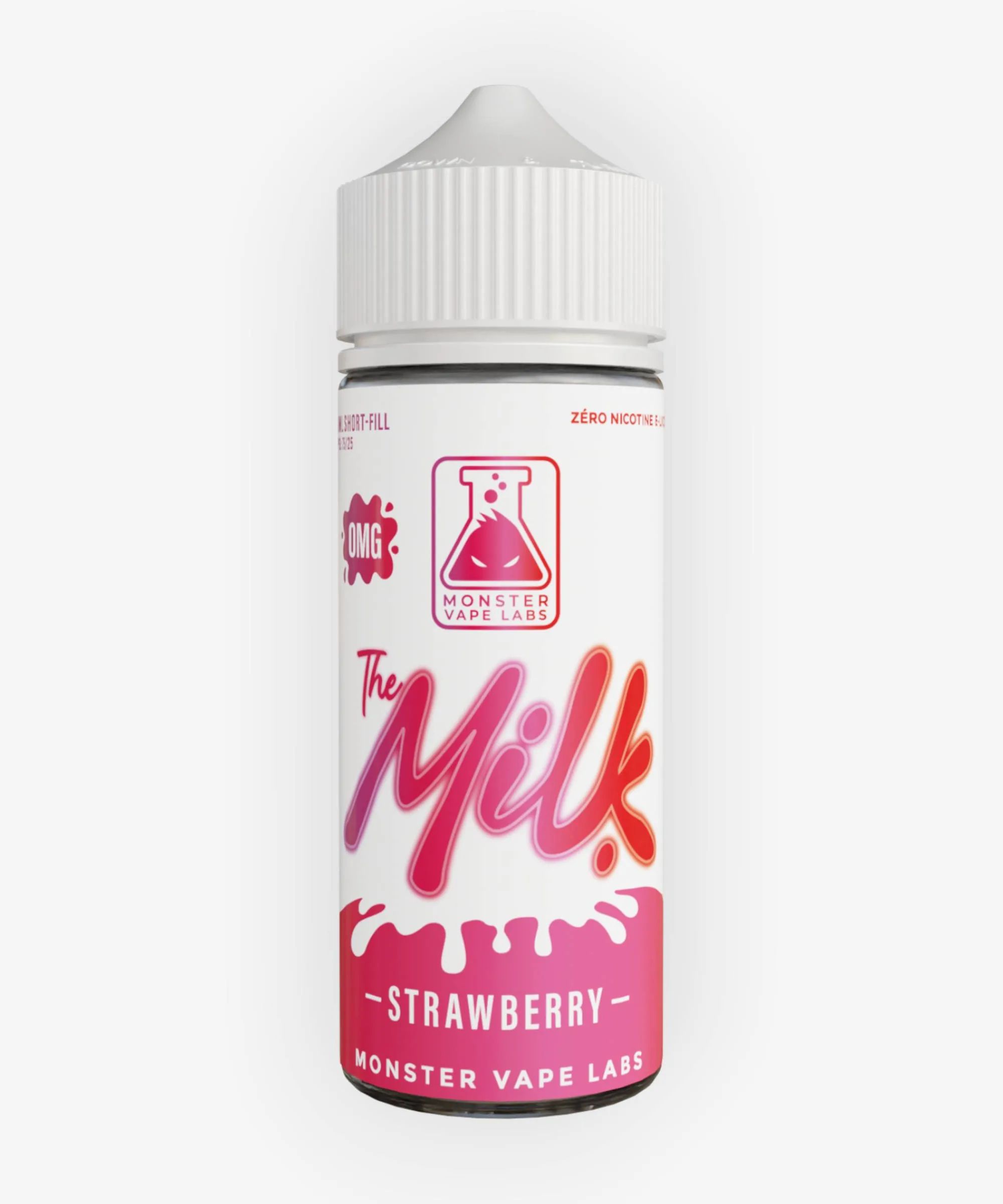 E-liquide Strawberry 100 mL - The Milk (Monster Vape Labs)