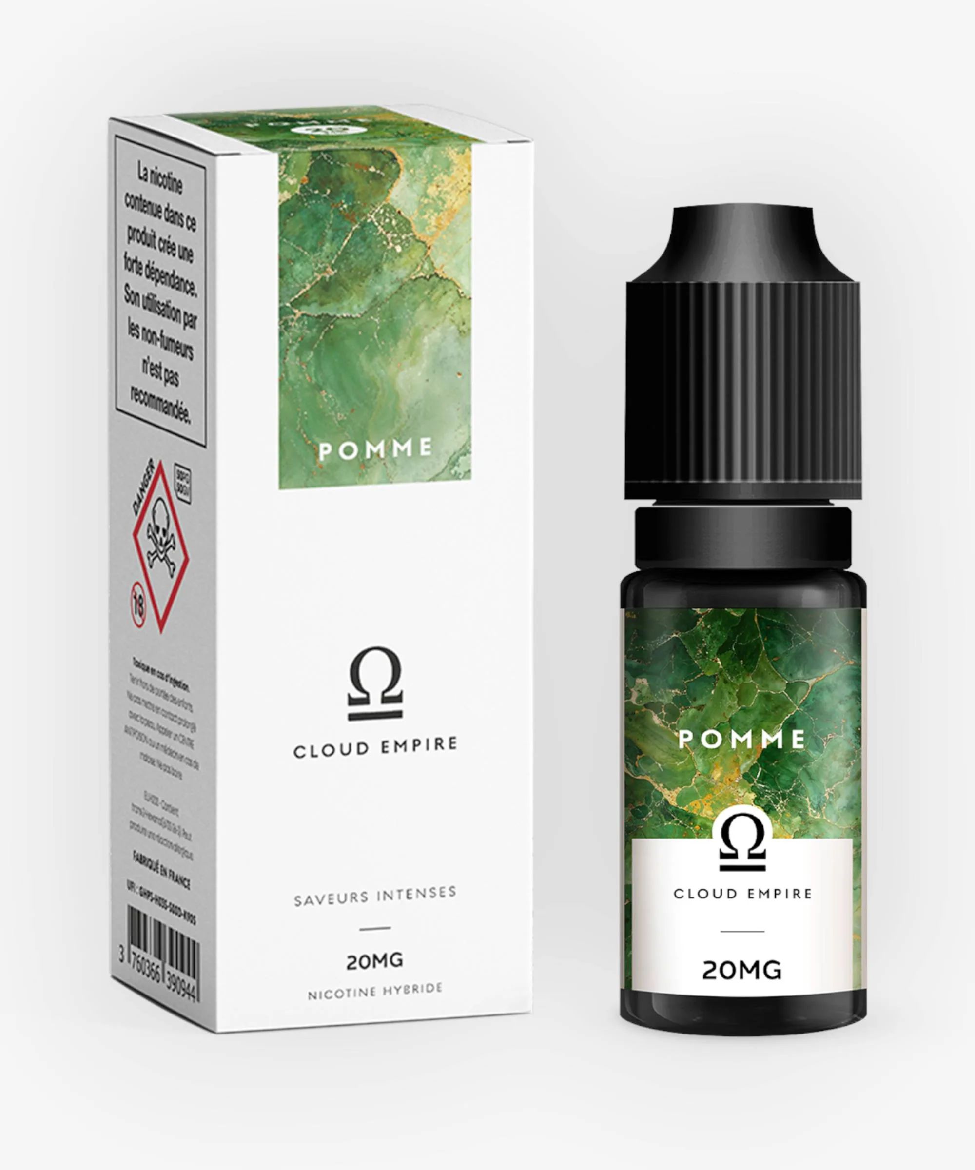 E-liquide Pomme Nic Salt Hybride 10 mL - Cloud Empire — The Fuu - Cloud Empire