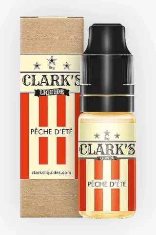 E-liquide Peche D'Ete 10 mL - Clark s Liquide — Clark's Liquide